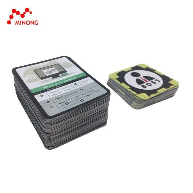 Board Desk Game Packaging Boxes customized china